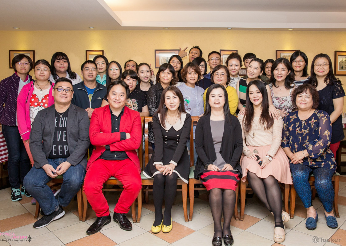 節目來賓見面會大合照