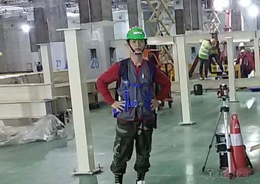 Module 2棟 Access Floor 鋼構安裝