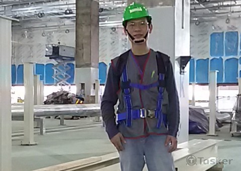 Module 2棟 Access Floor 鋼構安裝工程