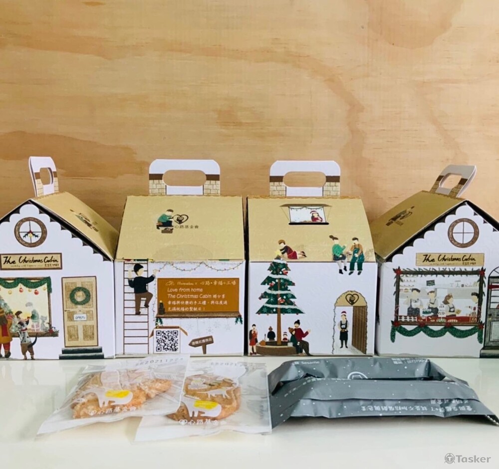 心路聖誕節商品-聖誕小屋