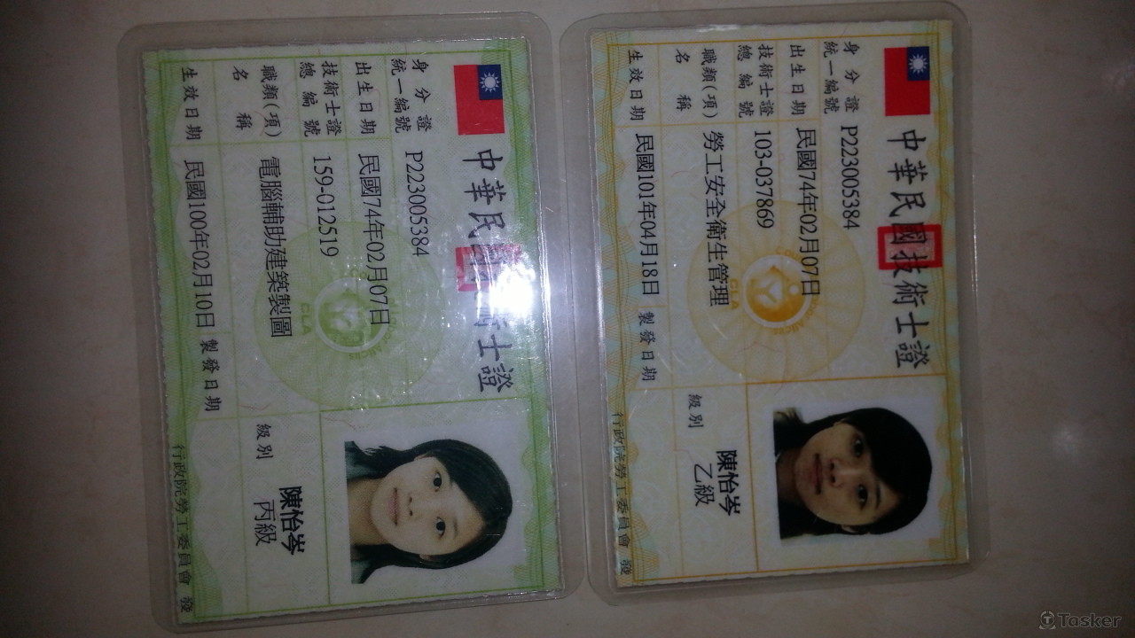 電腦輔助建築製圖.勞工安全衛生人員