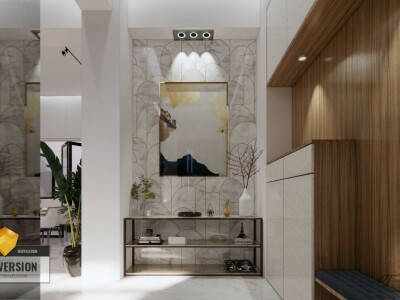 2021謝小姐客餐廳室內設計渲圖