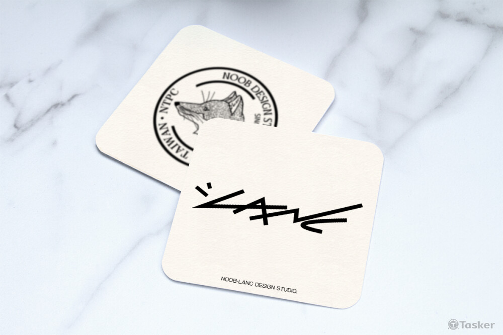 手繪字體車貼 LANC