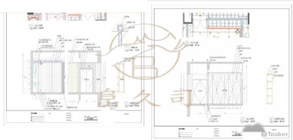 施工圖剖面圖表現法