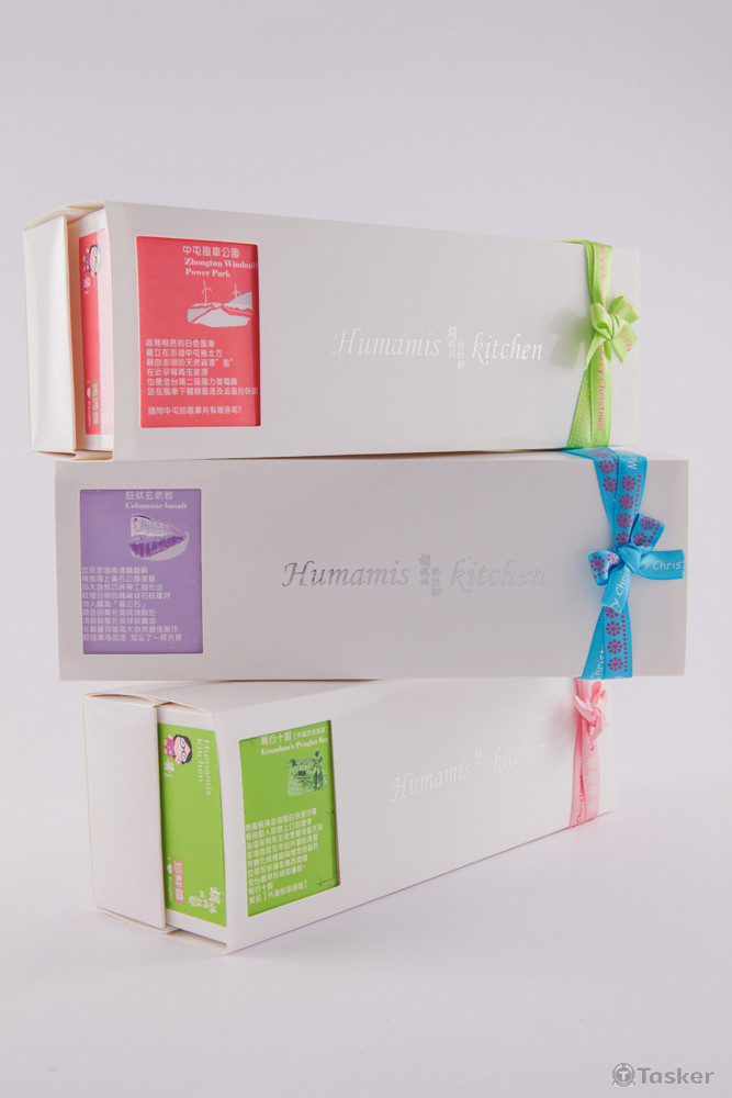 馬卡龍色系整體系列包裝設計