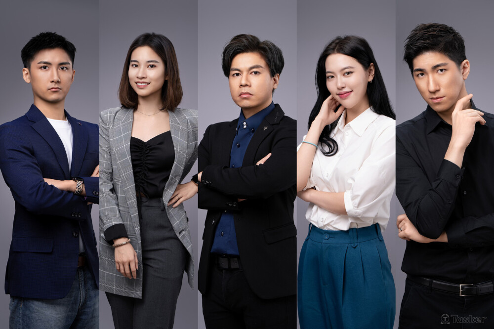 烏龜海灘有限公司的工程師在亦象光點拍攝的專業形象照。