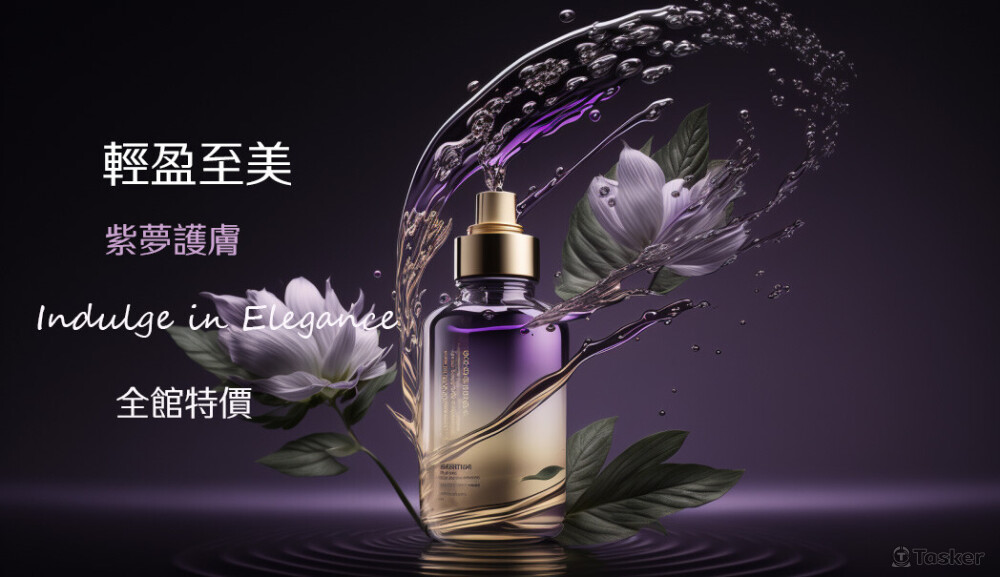 高端香水廣告視覺（品牌形象｜IG廣告素材）