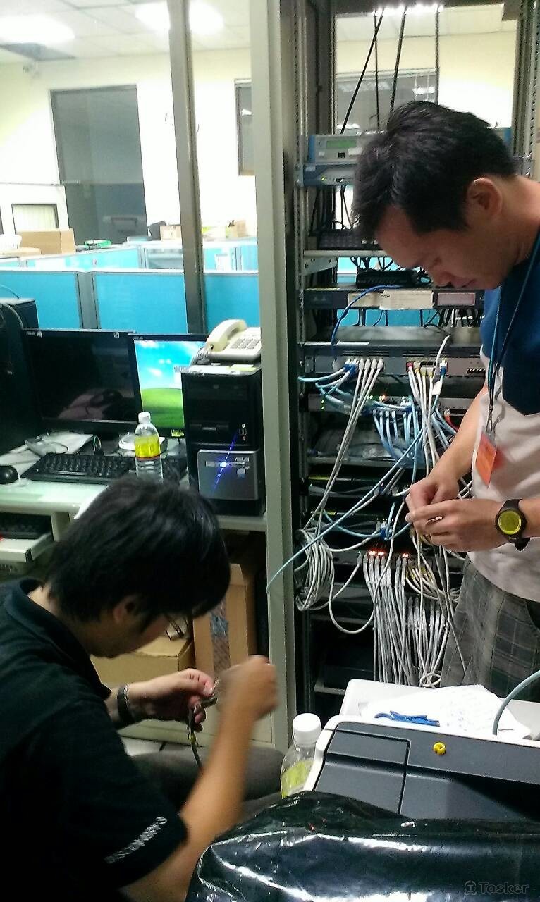 南投地方法院網路施工