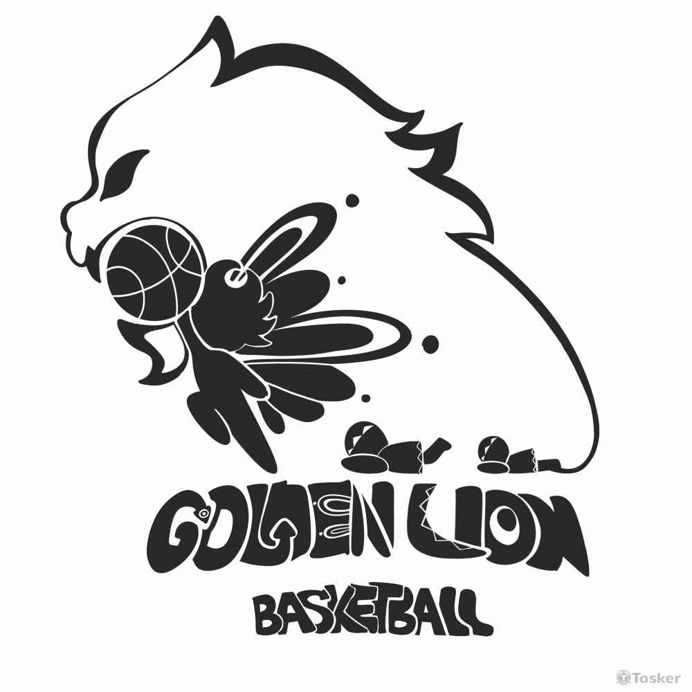 GOLDENLION籃球比賽LOGO設計