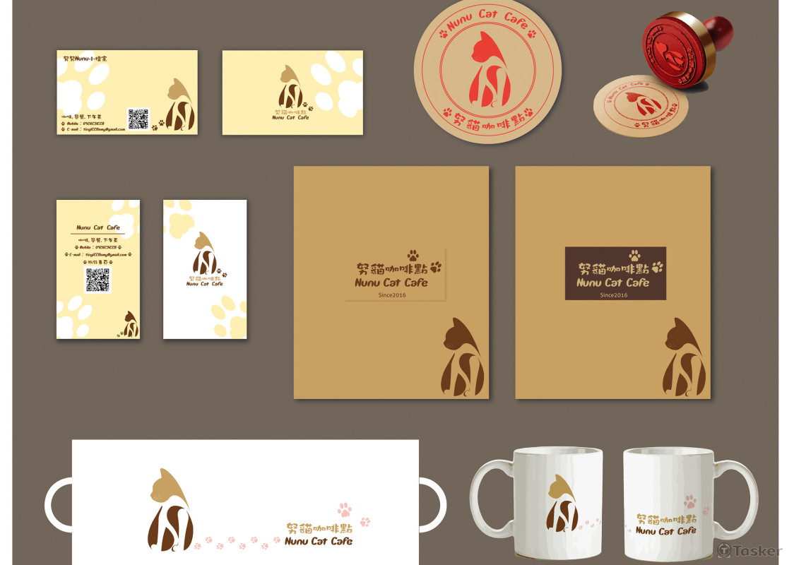 努貓咖啡點VI設計-展版2