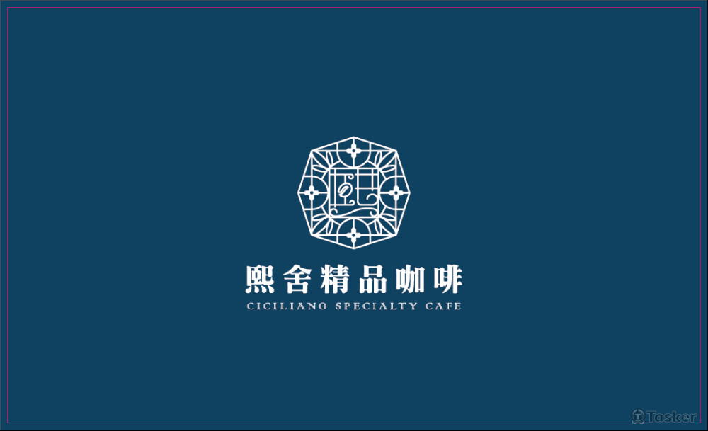 使用熙舍的代表色加上簡易排版，清楚將資訊呈現。