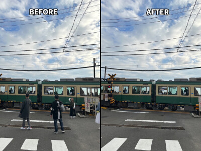 去除水印/路人/雜物
