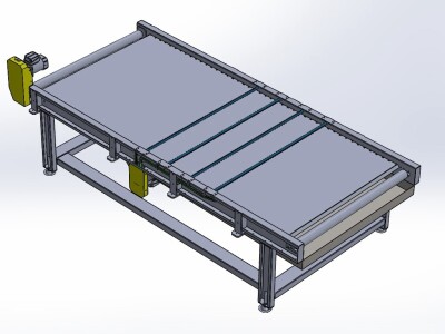 平面輸送機（附翻攪機構）
