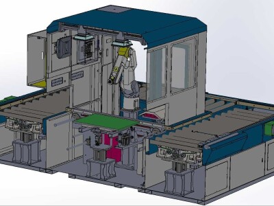 模具自動掃描設備（機械手臂）