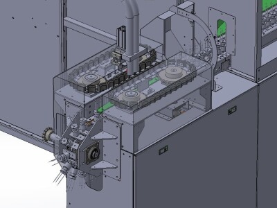 球形工件自轉塗裝設備
