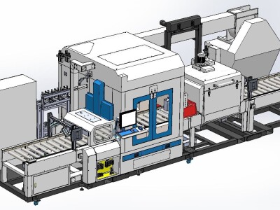 機械手臂自動噴塗設備（一塗一烤、自動掃描）