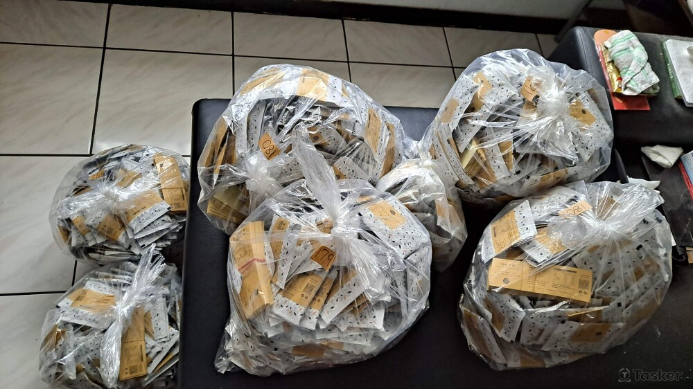 代工貼茶包標籤