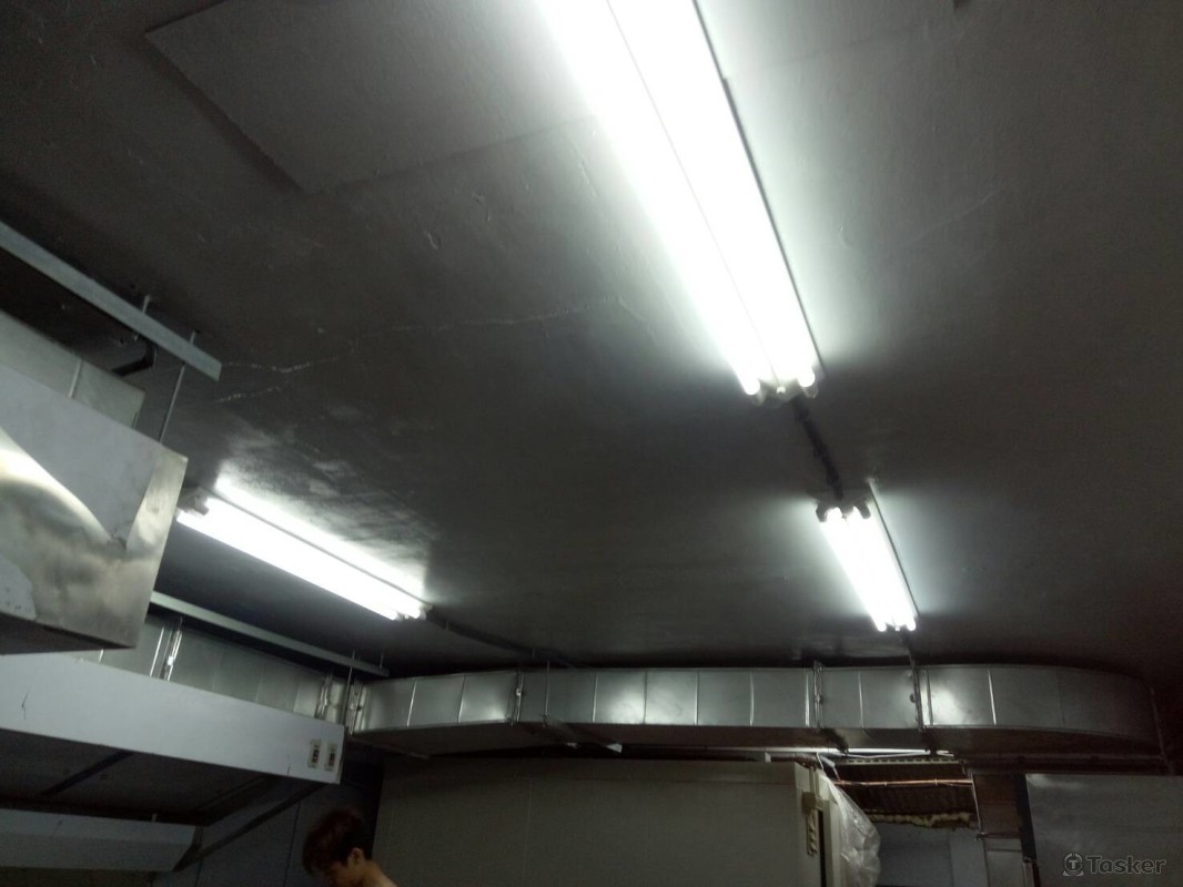 T8 LED山型雙管燈安裝