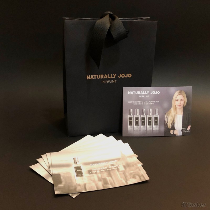 品牌紙袋、品牌形象明信片製作