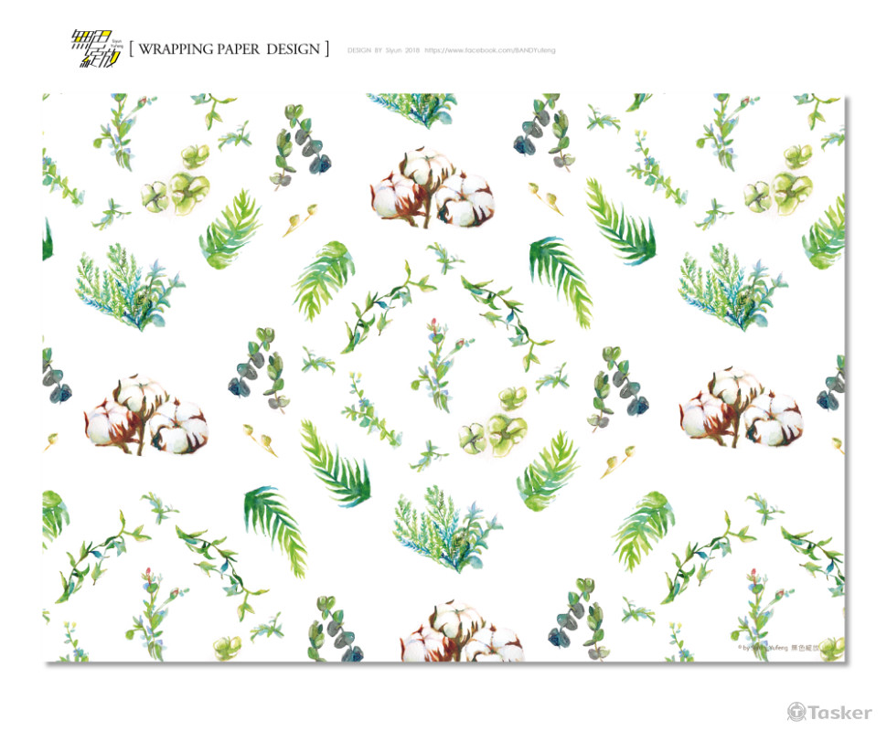 包裝紙設計