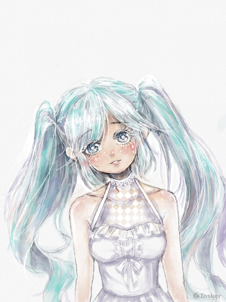 初音ミク（手繪風格）電繪