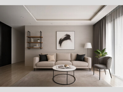 現代極簡宅,精品酒店級質感