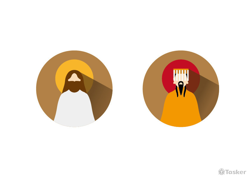 西方神明、東方神明