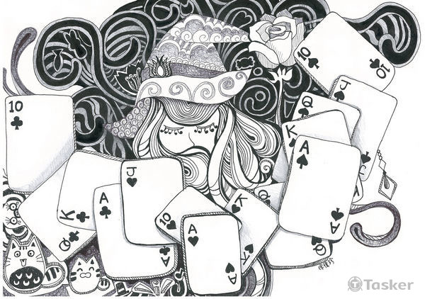 插畫作品-關於魔術，我有更深的見解
繪者：徐偉珍
本圖刊登於生活潮藝文誌第三期
2018年冬季號
p.124