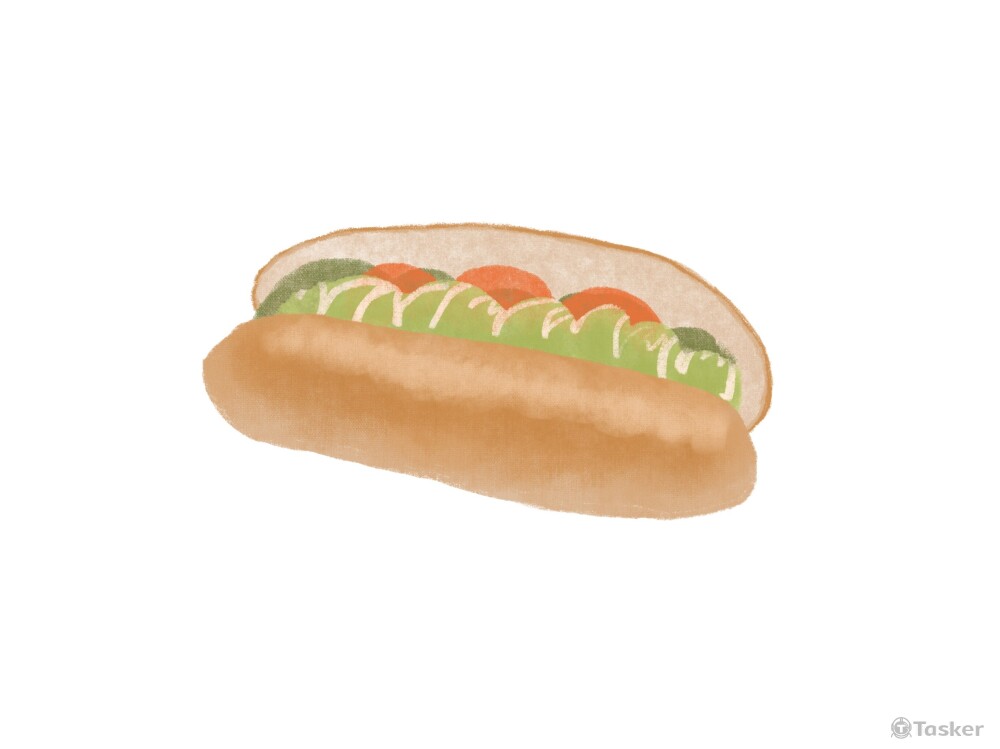 蔬菜麵包