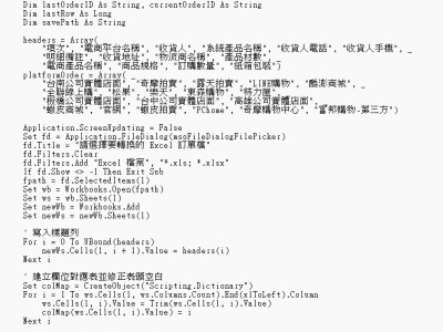 程式碼編寫