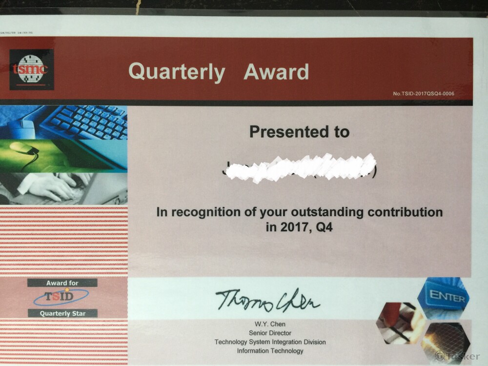 2017年Q4部門之星