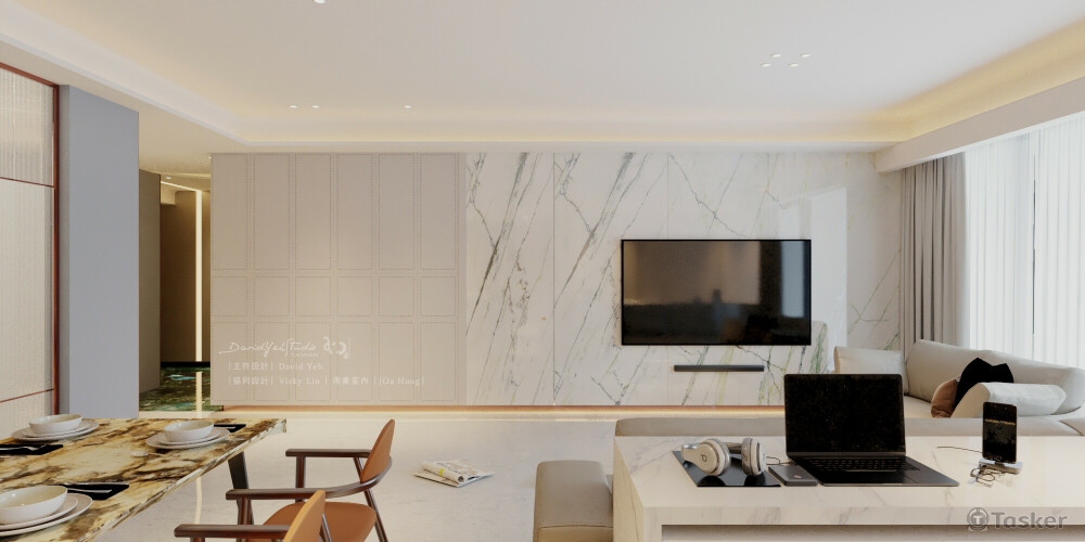 La Bella Vita 居家設計-客廳主牆