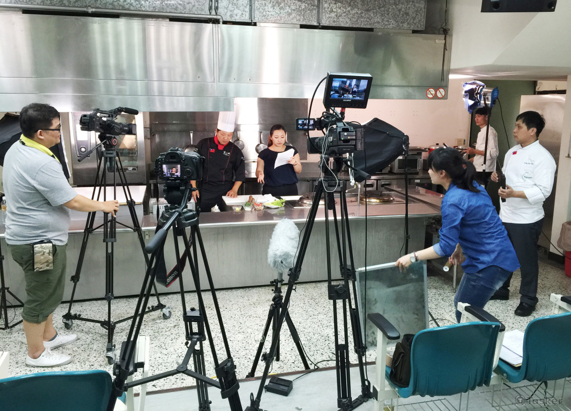 工商廣告拍攝現場