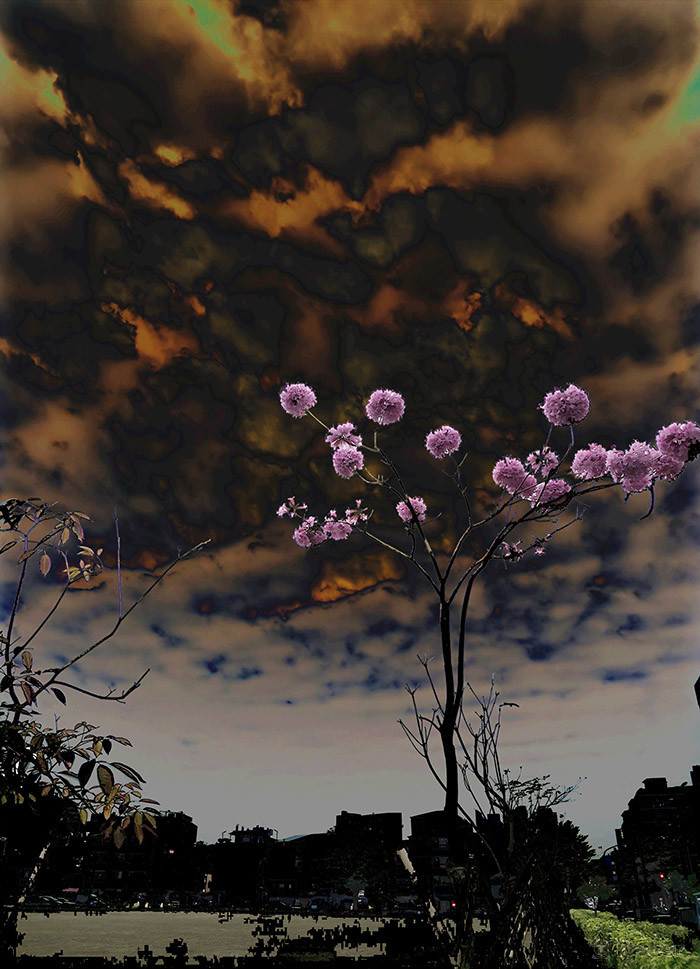 影像處理~變色的天空NT500