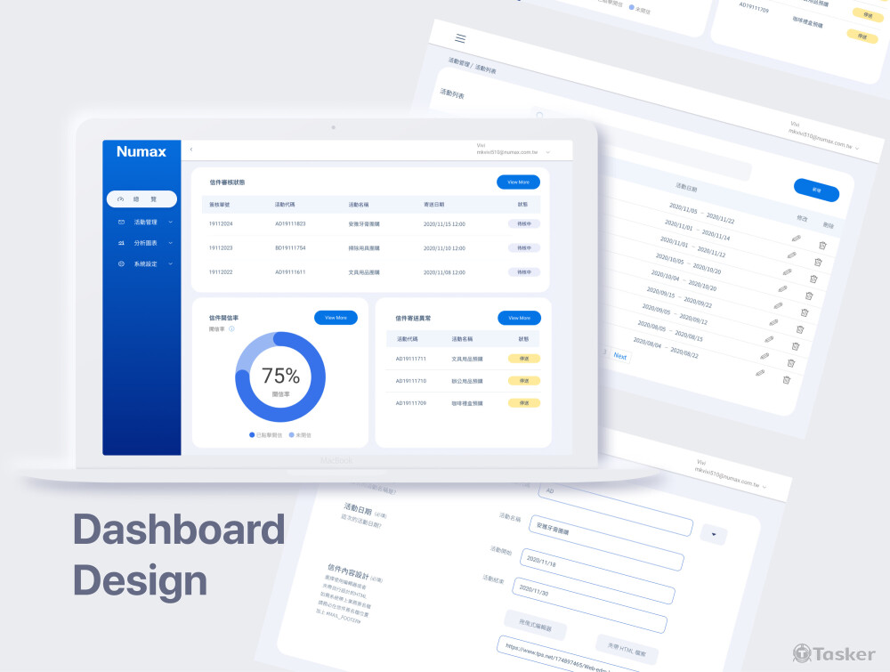 Dashboard Design UIUX