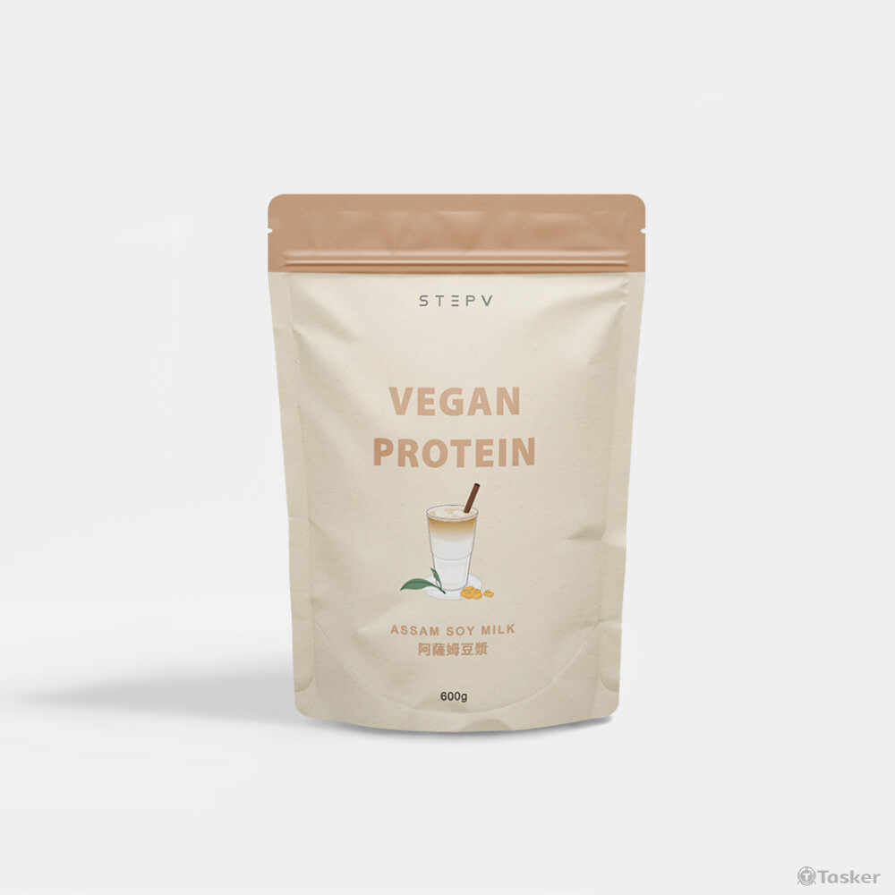 STEP V 植物蛋白飲包裝設計【阿薩姆豆漿風味】