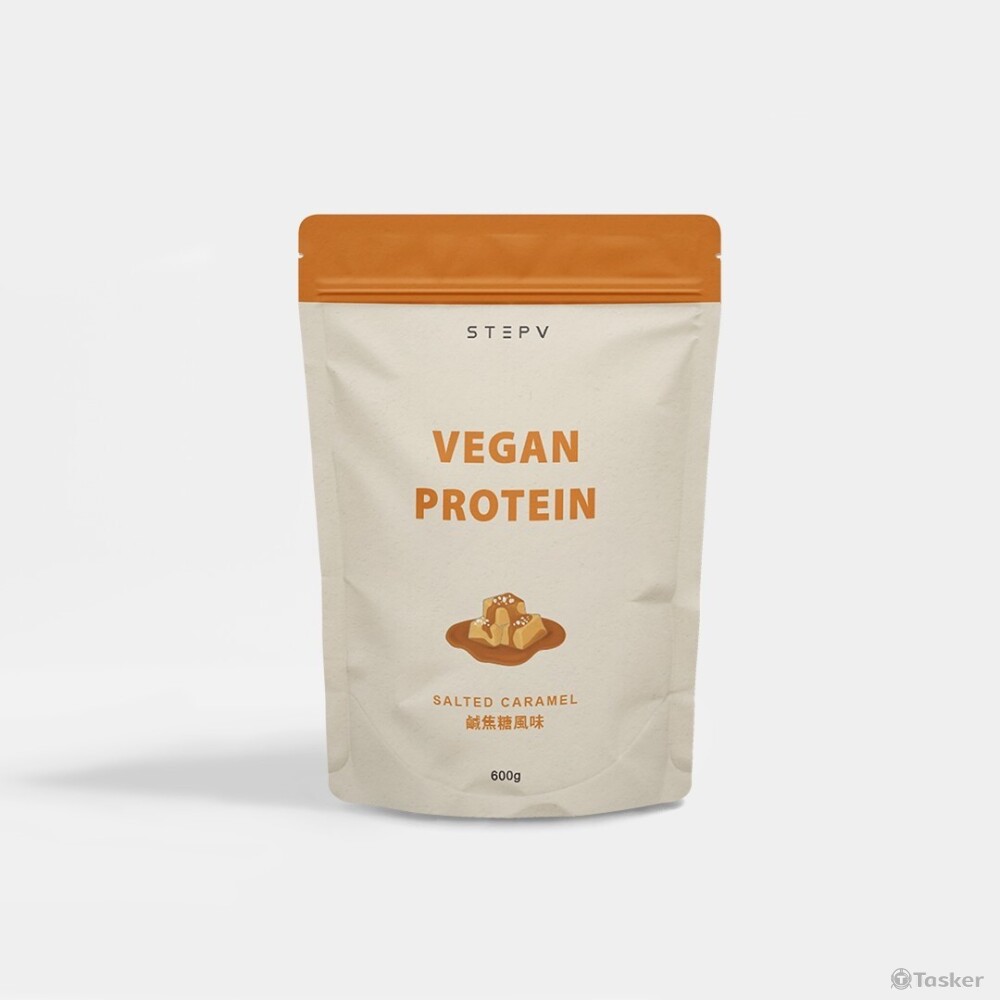 STEP V 植物蛋白飲包裝設計【鹹焦糖風味】