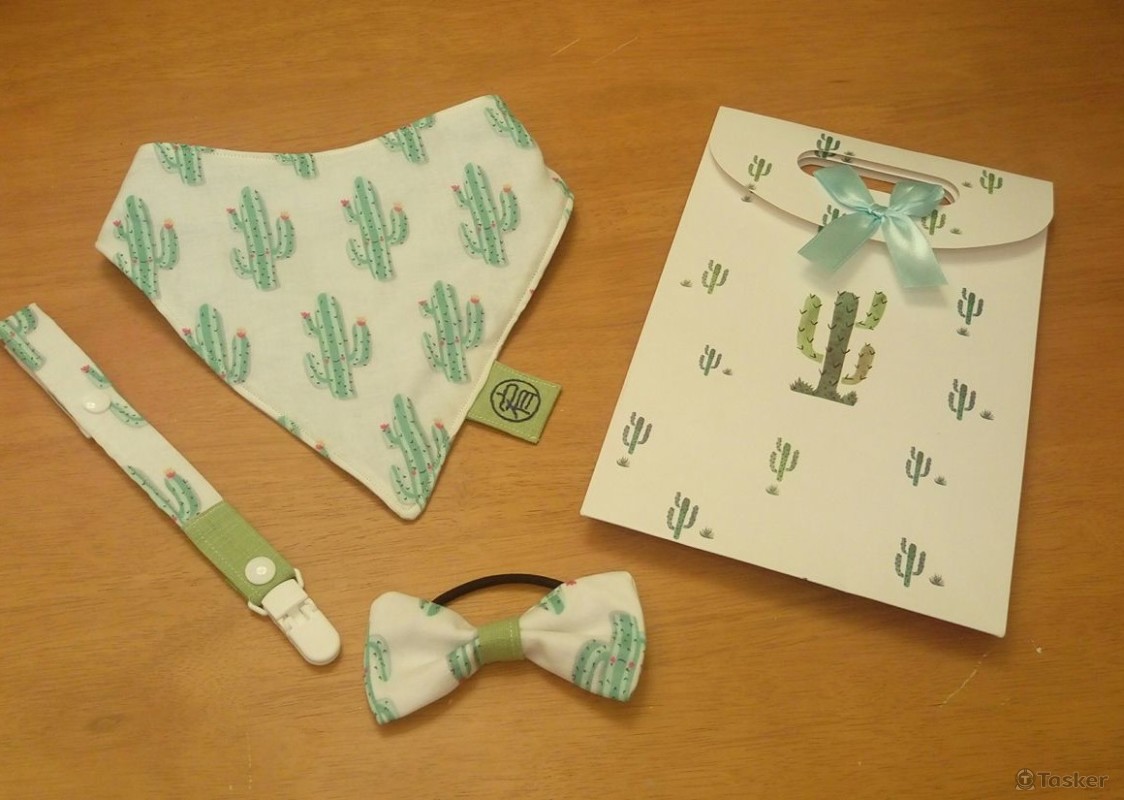 仙人掌圍兜套組