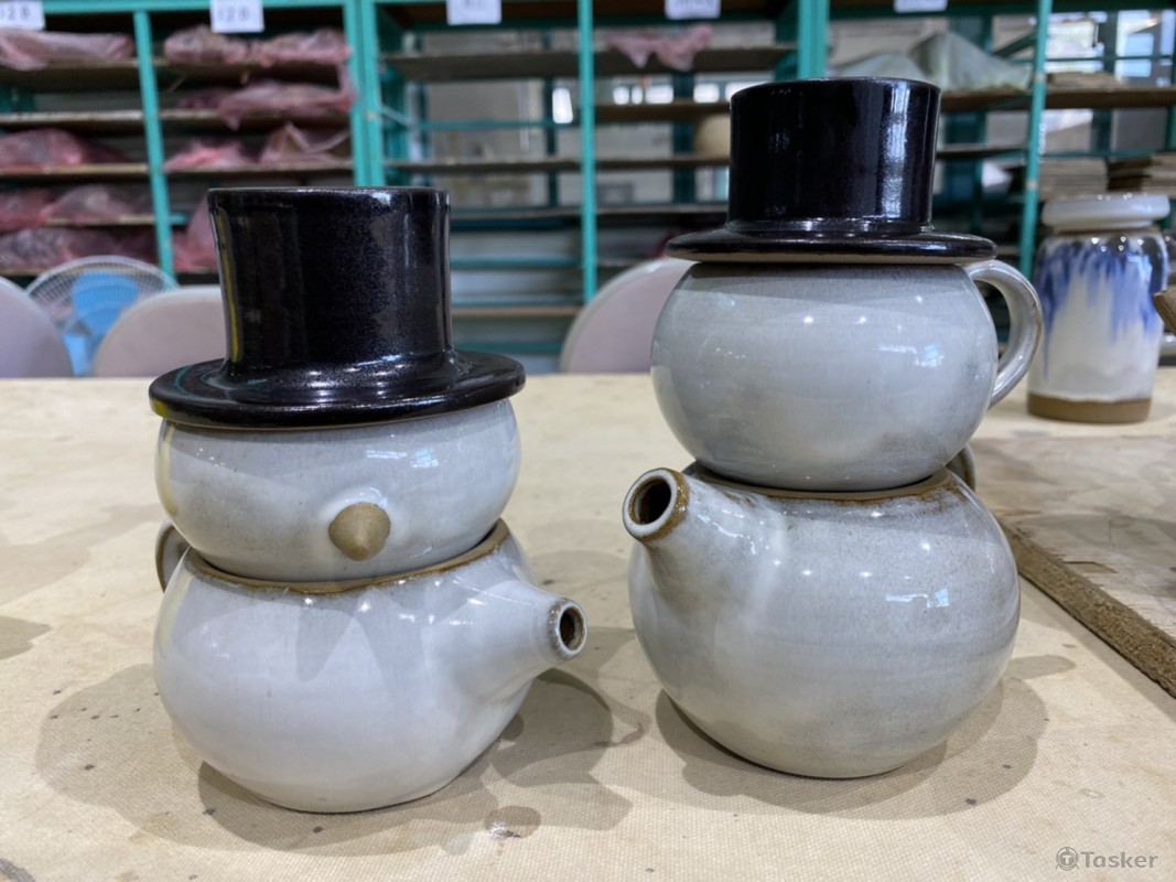 雪人茶壺
