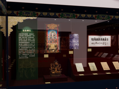 櫥窗陳設_3D建模渲染