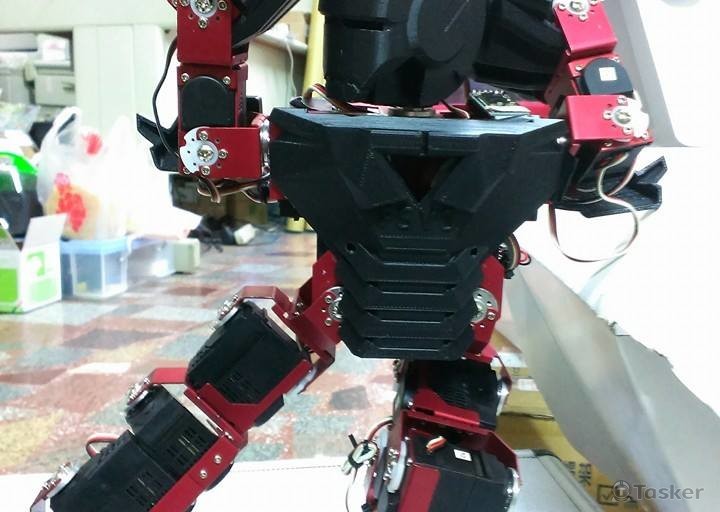 3D列印之成品-機器人外觀設計