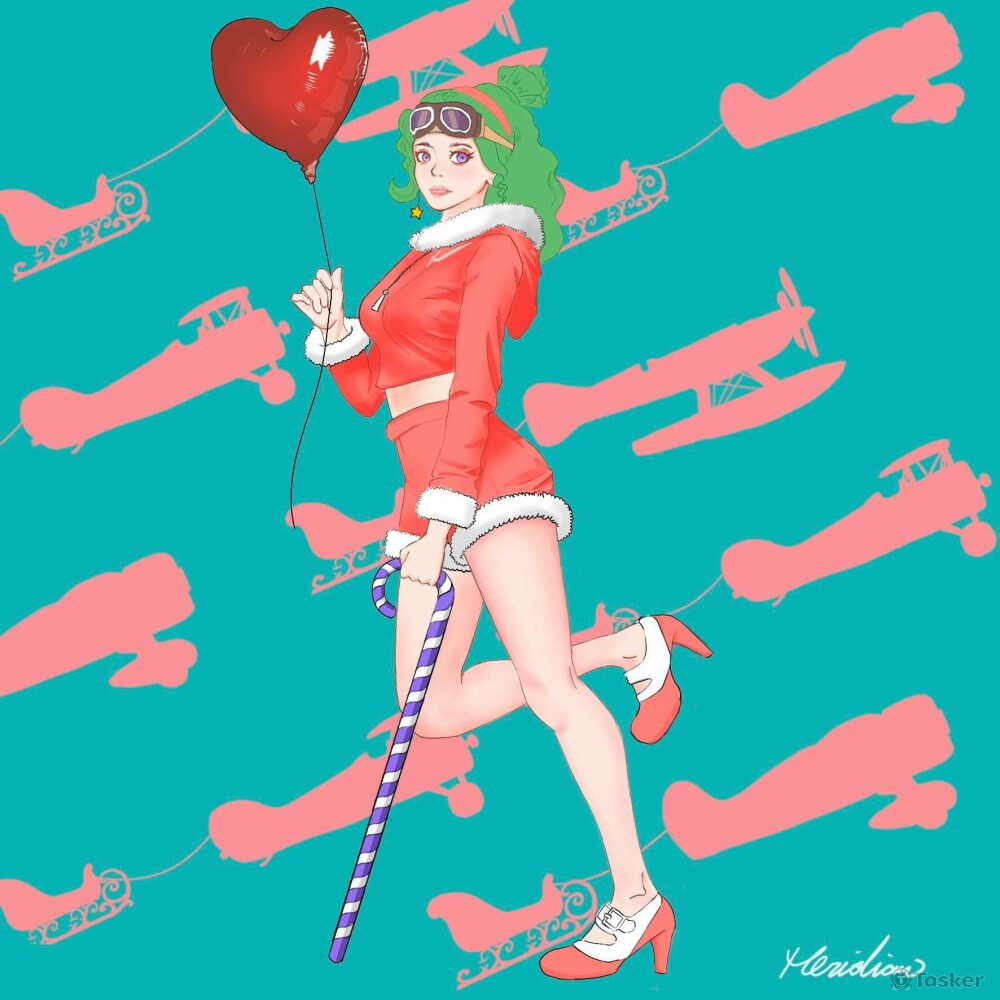 聖誕專題插畫設計