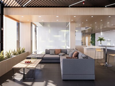 多層辦公樓室內設計