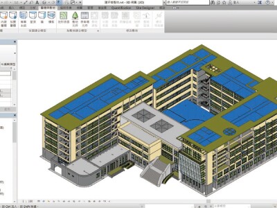 BIM四川教學研究樓建築設計