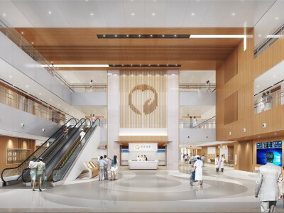 BIM上海知名醫院室內設計