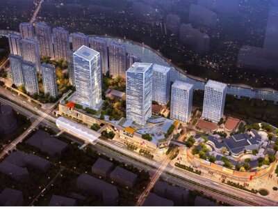 BIM大型商業綜合體建築設計-杭州