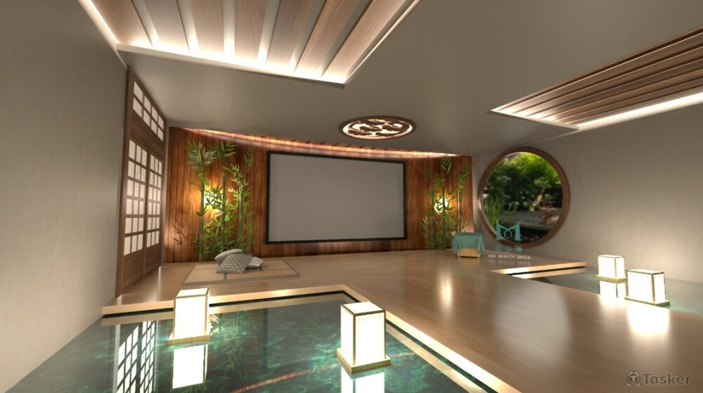 連鎖SPA品牌 線上會議虛擬場景