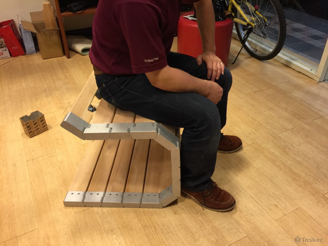 大同大學設計系學生畢業製作_書卷椅