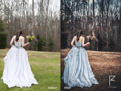 婚紗修圖、代修、調色、修片、精修等