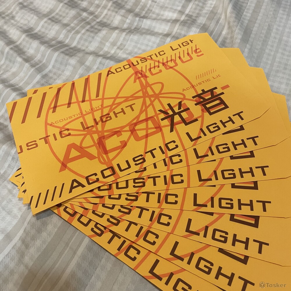 AcousticLight包裝信封設計